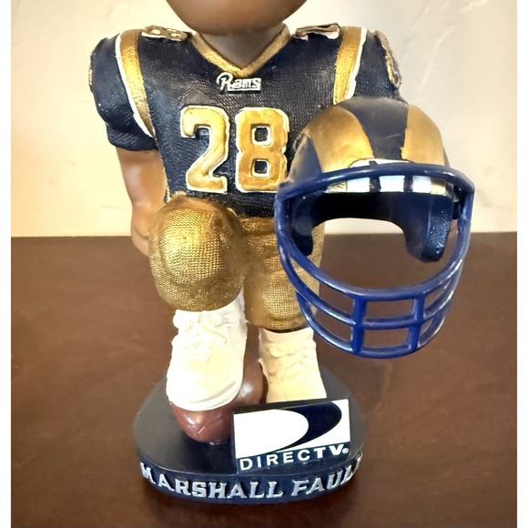 Marshall Faulk St. Louis Rams Collectors Promo Bobblehead NFL - Picture 4 of 7